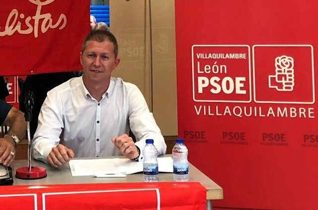 Jorge Perez Robles psoe partido socialista villaquilambre portavoz secretario general agrupación