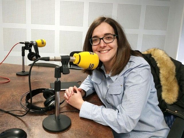 Ángela Bernardo, premio Concha García Campoy de Periodismo Científico. Foto: Ser Bierzo