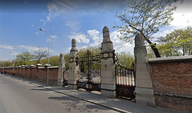 Cementerio del Este, o de la Almudena, de Madrid. Imagen: Google Street Wiew.