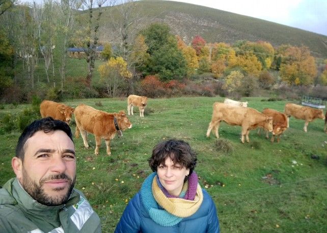 Ruth García Amador Madero ganadería vacuno de carne Truchillas la Cabrera