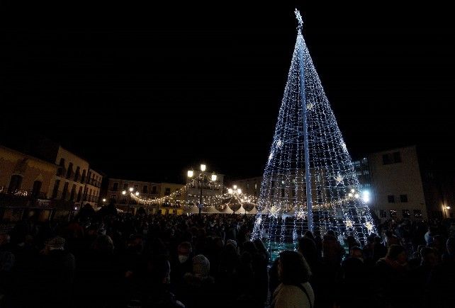 plaza del ayuntamiento ponferrada navidad 