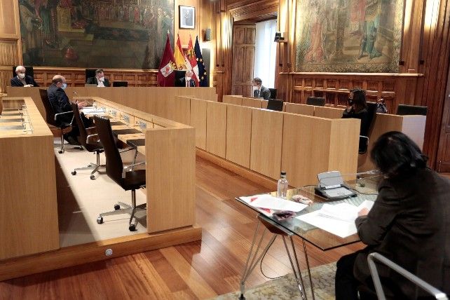 Pleno extraordinario y telemático Diputación Provincial de León