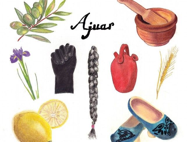 Alegórica imagen del último trabajo musical del dúo Ajuar.