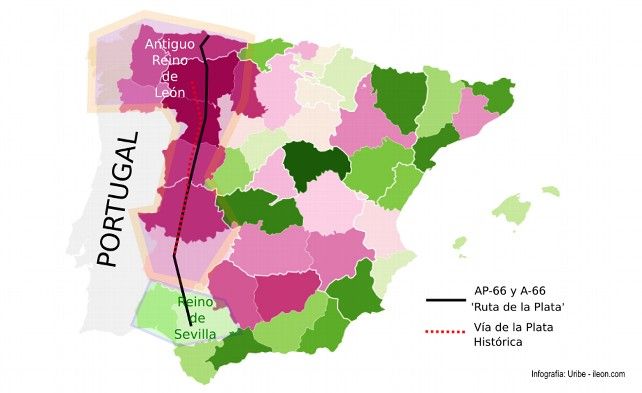 Infografía Pérdida Poblacional España 2020 con Reino de León y Reino de Sevilla