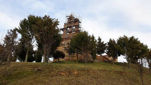 Los vecinos de Valdavida 'sacan' de la Lista Roja de Patrimonio su iglesia del siglo XIII