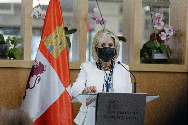 Verónica Casado, consejera de Sanidad de la Junta de Castilla y León. / Concha Ortega / ICAL