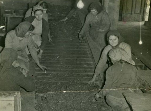 Mujer mujeres mina minería carbón archivo cortesía Museo de la Energía
